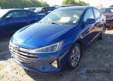 2020 Hyundai Elantra Limited from USA, damaged, VIN 5NPD84LFXLH566501
